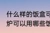 什么样的饭盒可以放微波炉加热 微波炉可以用哪些饭盒加热