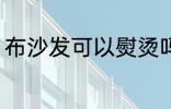 布沙发可以熨烫吗 布沙发能不能熨烫
