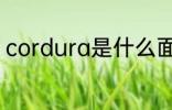 cordura是什么面料 cordura的解释