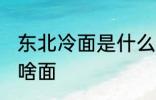 东北冷面是什么面做的 东北冷面用的啥面