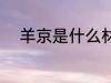 羊京是什么材质 羊京是哪种面料