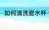 如何清洗瓷水杯 清洗瓷水杯的方法