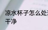 凉水杯子怎么处理 凉水杯子如何清洗干净