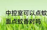 中控室可以点蚊香吗 不要在中控室里面点蚊香对吗