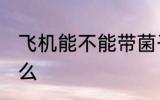 飞机能不能带菌子 飞机可以带野生菌么