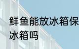 鲜鱼能放冰箱保鲜吗 新鲜鱼能直接放冰箱吗
