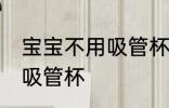 宝宝不用吸管杯怎么办 如何让宝宝用吸管杯
